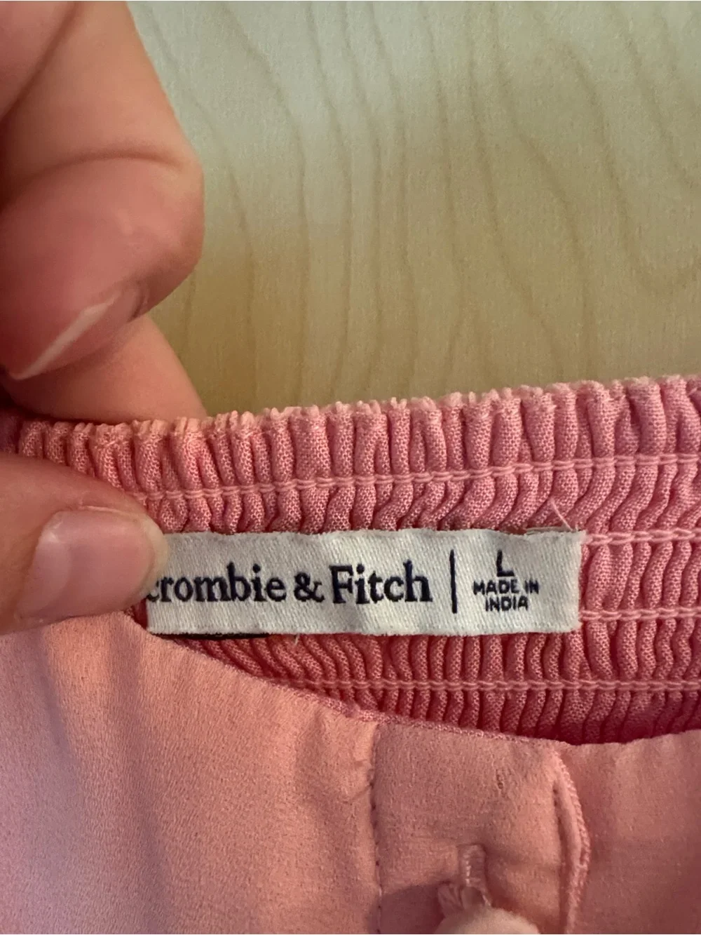 Abercrombie & Fitch Pink Spaghetti-Strap Maxi Dress